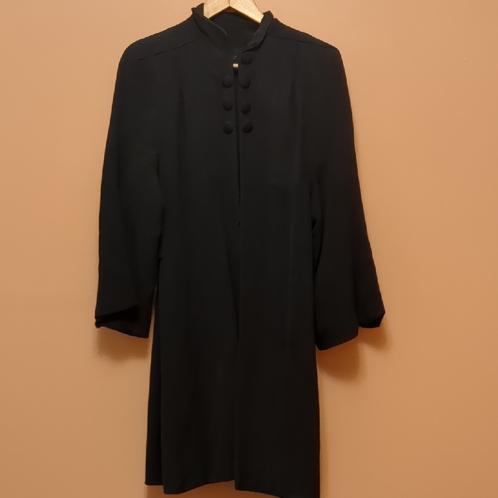 Vintage Coat Navy Size Small